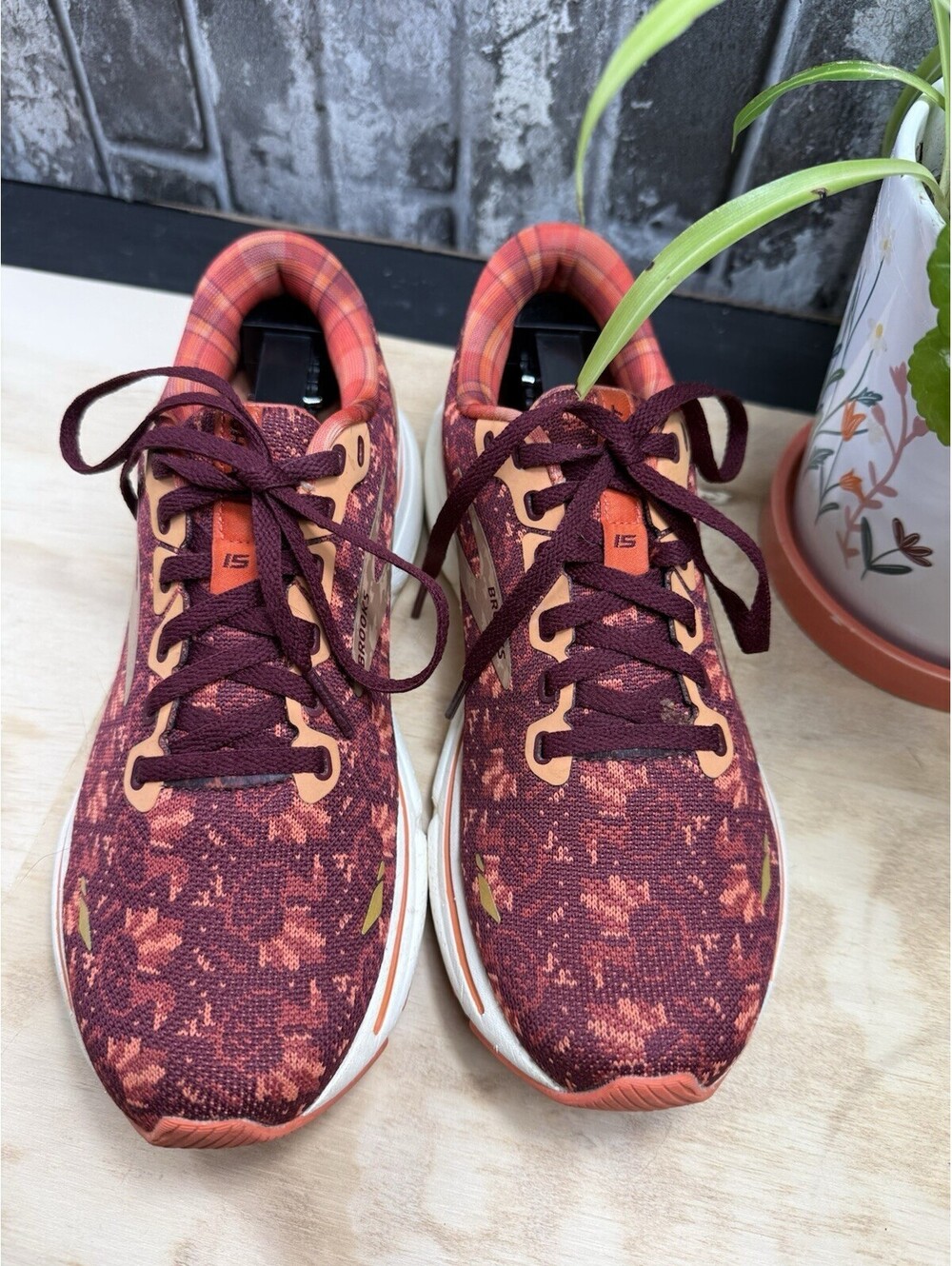 BROOKS GHOST 15 — Limited Edition "Trot Happy" Turkey Print! - Picture 3 of 10